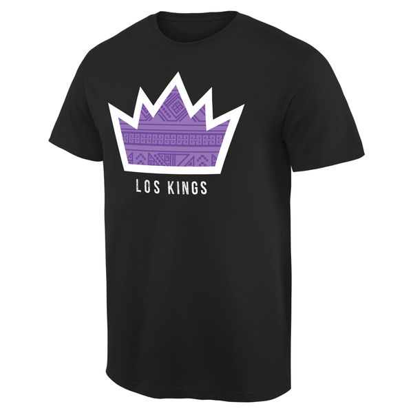 NBA Men Sacramento Kings Noches Enebea TShirt Black